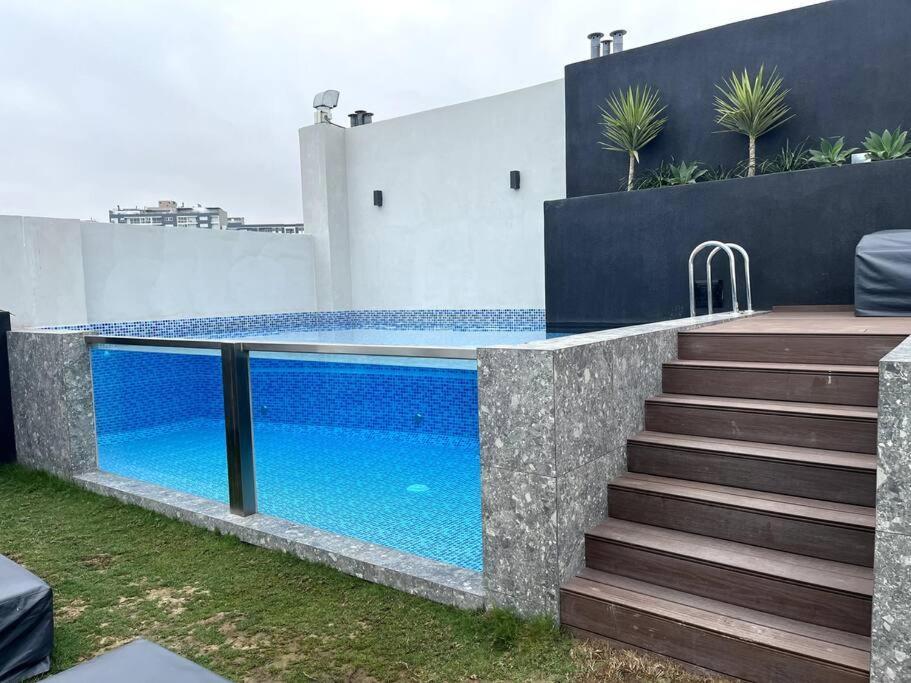 Luxury Apartment In Miraflores With Rooftop Pool Lima Luaran gambar